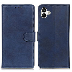 Handytasche Stand Schutzhülle Flip Leder Hülle A05D für Samsung Galaxy M04 Blau