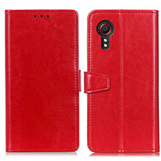 Handytasche Stand Schutzhülle Flip Leder Hülle A06D für Samsung Galaxy XCover 5 SM-G525F Rot