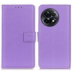 Handytasche Stand Schutzhülle Flip Leder Hülle A08D für OnePlus Ace 2 5G Violett