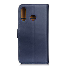 Handytasche Stand Schutzhülle Flip Leder Hülle A08D für Samsung Galaxy A70E Blau