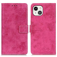 Handytasche Stand Schutzhülle Flip Leder Hülle A10 für Apple iPhone 13 Mini Pink