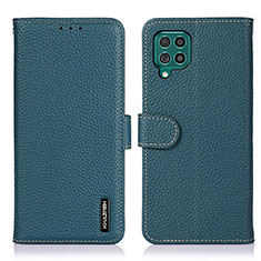 Handytasche Stand Schutzhülle Flip Leder Hülle B01H für Samsung Galaxy M62 4G Grün