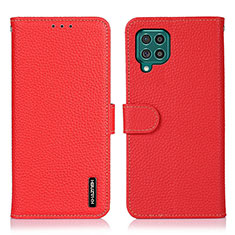 Handytasche Stand Schutzhülle Flip Leder Hülle B01H für Samsung Galaxy M62 4G Rot