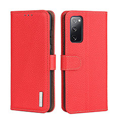 Handytasche Stand Schutzhülle Flip Leder Hülle B01H für Xiaomi Mi 10T 5G Rot