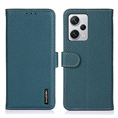 Handytasche Stand Schutzhülle Flip Leder Hülle B01H für Xiaomi Redmi Note 12 Explorer Grün