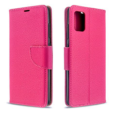 Handytasche Stand Schutzhülle Flip Leder Hülle B06F für Samsung Galaxy A51 5G Pink