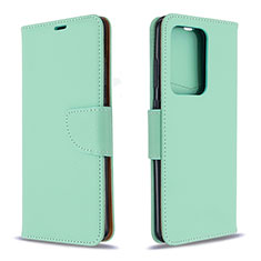Handytasche Stand Schutzhülle Flip Leder Hülle B06F für Samsung Galaxy S20 Plus 5G Grün