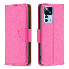 Handytasche Stand Schutzhülle Flip Leder Hülle B06F für Xiaomi Mi 12T Pro 5G Pink