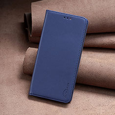 Handytasche Stand Schutzhülle Flip Leder Hülle B24F für Motorola Moto G13 Blau