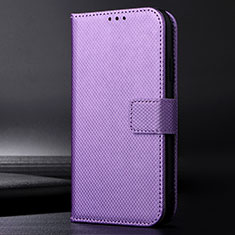 Handytasche Stand Schutzhülle Flip Leder Hülle BY1 für Nokia 5.4 Violett