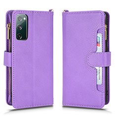 Handytasche Stand Schutzhülle Flip Leder Hülle BY2 für Samsung Galaxy S20 FE (2022) 5G Violett