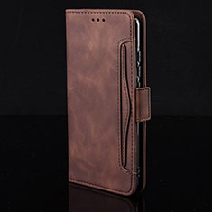 Handytasche Stand Schutzhülle Flip Leder Hülle BY2 für Xiaomi Redmi Note 9 Braun