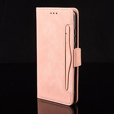 Handytasche Stand Schutzhülle Flip Leder Hülle BY2 für Xiaomi Redmi Note 9 Pro Rosa