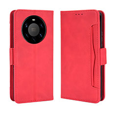 Handytasche Stand Schutzhülle Flip Leder Hülle BY3 für Huawei Mate 40 Pro+ Plus Rot