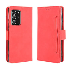 Handytasche Stand Schutzhülle Flip Leder Hülle BY3 für Samsung Galaxy Note 20 Ultra 5G Rot