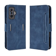 Handytasche Stand Schutzhülle Flip Leder Hülle BY3 für Xiaomi Poco F4 GT 5G Blau