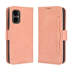 Handytasche Stand Schutzhülle Flip Leder Hülle BY3 für Xiaomi Poco M4 5G Rosa
