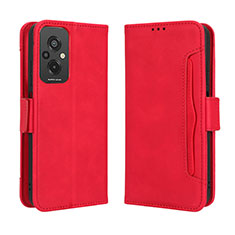 Handytasche Stand Schutzhülle Flip Leder Hülle BY3 für Xiaomi Redmi 11 Prime 4G Rot