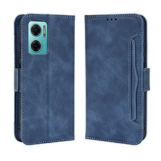 Handytasche Stand Schutzhülle Flip Leder Hülle BY3 für Xiaomi Redmi 11 Prime 5G Blau