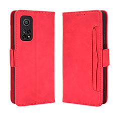Handytasche Stand Schutzhülle Flip Leder Hülle BY3 für Xiaomi Redmi K30S 5G Rot