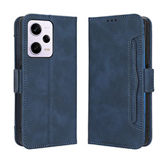 Handytasche Stand Schutzhülle Flip Leder Hülle BY3 für Xiaomi Redmi Note 12 Pro 5G Blau