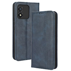 Handytasche Stand Schutzhülle Flip Leder Hülle BY4 für Huawei Honor X5 Blau