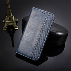 Handytasche Stand Schutzhülle Flip Leder Hülle BY4 für Nokia X20 Blau