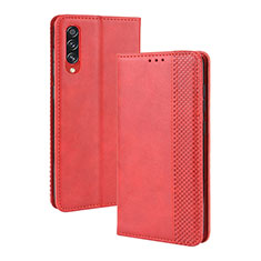 Handytasche Stand Schutzhülle Flip Leder Hülle BY4 für Samsung Galaxy A90 5G Rot