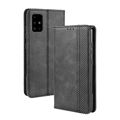 Handytasche Stand Schutzhülle Flip Leder Hülle BY4 für Samsung Galaxy S20 5G Schwarz