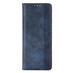 Handytasche Stand Schutzhülle Flip Leder Hülle BY4 für Samsung Galaxy Z Fold2 5G Blau