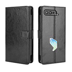 Handytasche Stand Schutzhülle Flip Leder Hülle BY5 für Asus ROG Phone 5s Schwarz