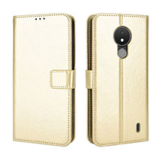 Handytasche Stand Schutzhülle Flip Leder Hülle BY5 für Nokia C21 Gold