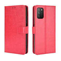 Handytasche Stand Schutzhülle Flip Leder Hülle BY5 für Xiaomi Poco M3 Rot
