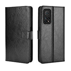 Handytasche Stand Schutzhülle Flip Leder Hülle BY5 für Xiaomi Redmi K30S 5G Schwarz