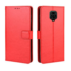 Handytasche Stand Schutzhülle Flip Leder Hülle BY5 für Xiaomi Redmi Note 9 Pro Rot