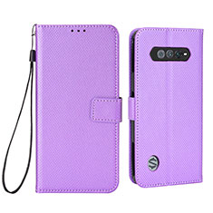 Handytasche Stand Schutzhülle Flip Leder Hülle BY6 für Xiaomi Black Shark 4S Pro 5G Violett