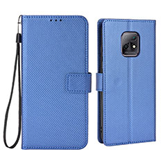 Handytasche Stand Schutzhülle Flip Leder Hülle BY6 für Xiaomi Redmi 10X 5G Blau