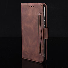 Handytasche Stand Schutzhülle Flip Leder Hülle BY7 für Xiaomi Poco X4 NFC Braun