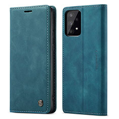 Handytasche Stand Schutzhülle Flip Leder Hülle C01S für Samsung Galaxy A53 5G Blau