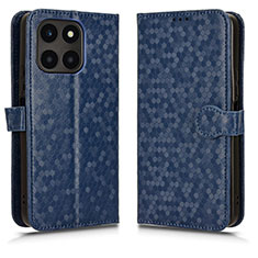 Handytasche Stand Schutzhülle Flip Leder Hülle C01X für Huawei Honor X6a Blau