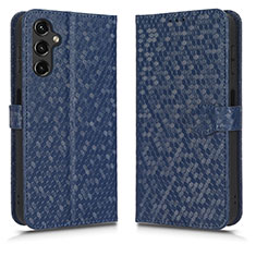 Handytasche Stand Schutzhülle Flip Leder Hülle C01X für Samsung Galaxy A25 5G Blau