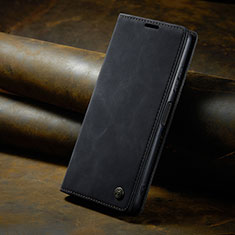 Handytasche Stand Schutzhülle Flip Leder Hülle C02S für Xiaomi Redmi Note 10 Pro Max Schwarz