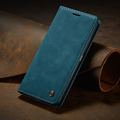 Handytasche Stand Schutzhülle Flip Leder Hülle C02S für Xiaomi Redmi Note 13 5G Blau