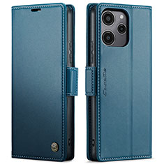 Handytasche Stand Schutzhülle Flip Leder Hülle C03S für Xiaomi Redmi 12 5G Blau