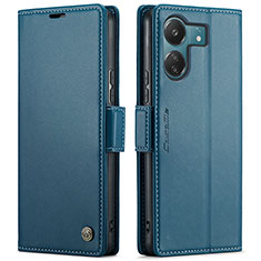 Handytasche Stand Schutzhülle Flip Leder Hülle C03S für Xiaomi Redmi 13C Blau