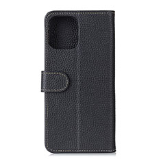 Handytasche Stand Schutzhülle Flip Leder Hülle C06 für Xiaomi Mi 11 Lite 5G Schwarz