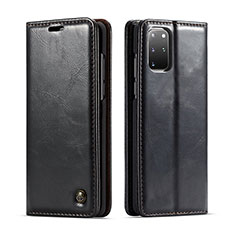Handytasche Stand Schutzhülle Flip Leder Hülle C06S für Samsung Galaxy S20 Plus 5G Schwarz