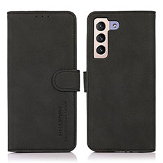Handytasche Stand Schutzhülle Flip Leder Hülle D08Y für Samsung Galaxy S25 5G Schwarz