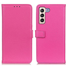 Handytasche Stand Schutzhülle Flip Leder Hülle D09Y für Samsung Galaxy S21 Plus 5G Pink
