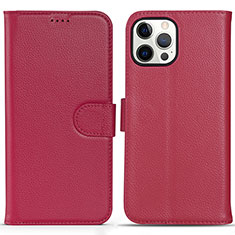 Handytasche Stand Schutzhülle Flip Leder Hülle DL1 für Apple iPhone 14 Pro Max Pink